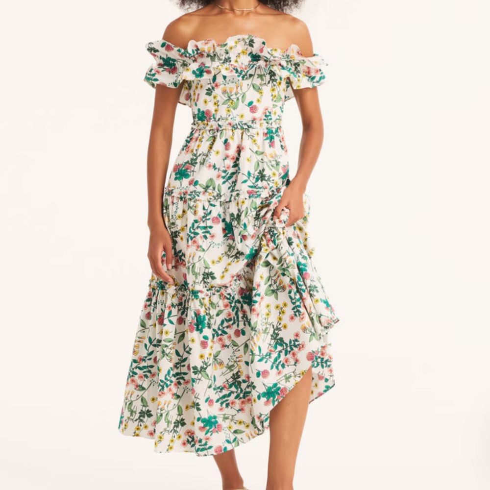 Nautica floral print maxi dress
